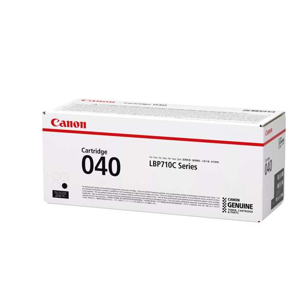 Canon 040BK Black Toner Cartridge