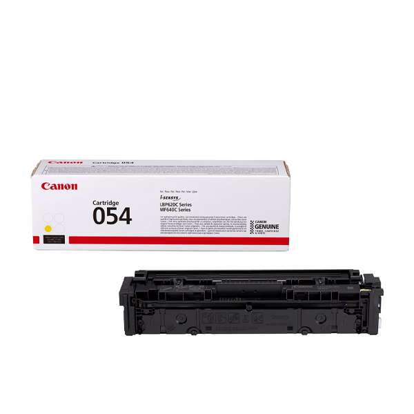 Canon 054 Toner Cartridge, Yellow