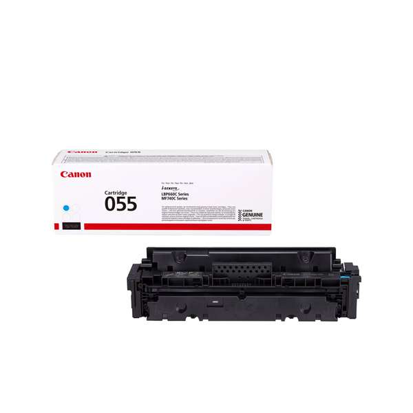 Canon 055 Toner Cartridge, Cyan