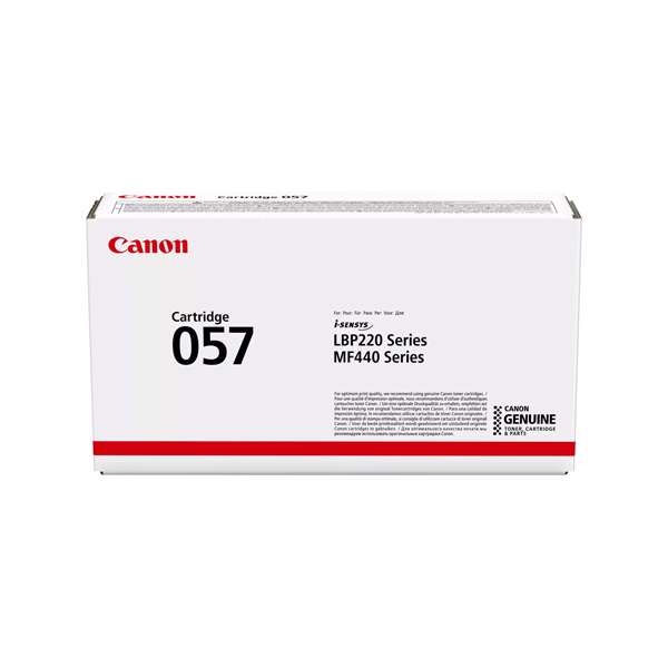 Canon 057 Toner Cartridge, Black