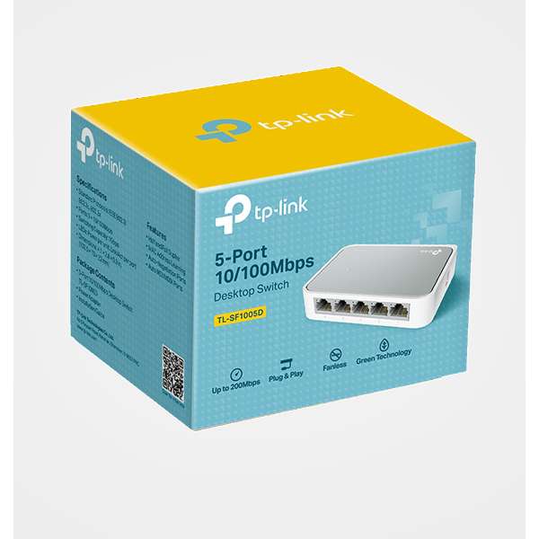 TP-LINK 5-Port 10/100Mbps Desktop Switch