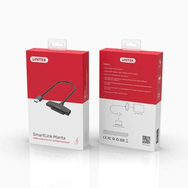 Unitek USB3.0 TO SATA 6G Converter+ 2.5 Hard disk
