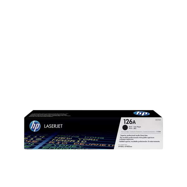 HP 126A Black Original LaserJet Toner Cartridge