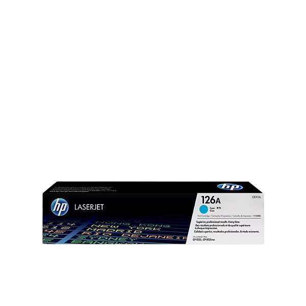 HP 126A Cyan Original LaserJet Toner Cartridge