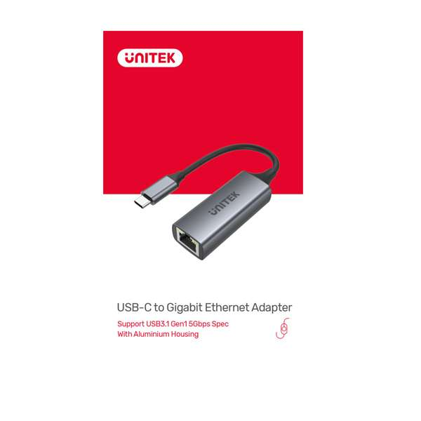 Unitek USB-C to Gigabit Ethernet Adapter