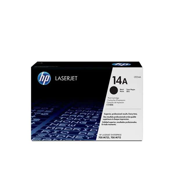 HP 14A Black Original LaserJet Toner Cartridge