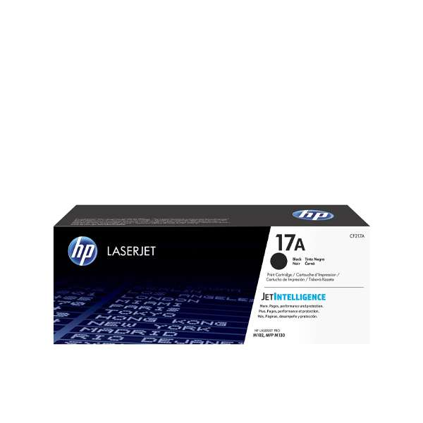 HP 17A Black Original LaserJet Toner Cartridge