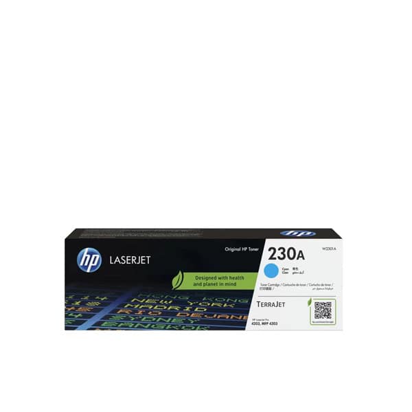 HP 230A Cyan Original LaserJet Toner Cartridge