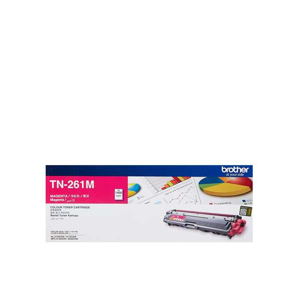 BROTHER TN 261 MAGENTA COLOR TONER