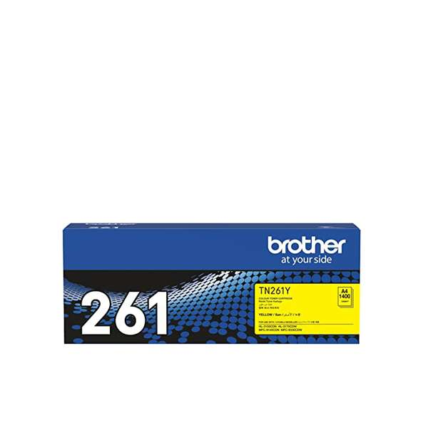 BROTHER TN 261 YELLOW COLOR TONER