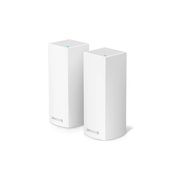 Linksys Velop Whole Home Intelligent Mesh WiFi System, Tri-Band, 2-pack