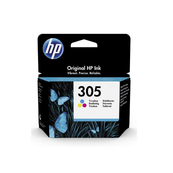 HP 305 Tri-color Original Ink Cartridge