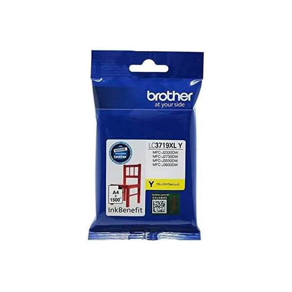 BROTHER LC 3719XL Y CATRIDGE - YELLOW