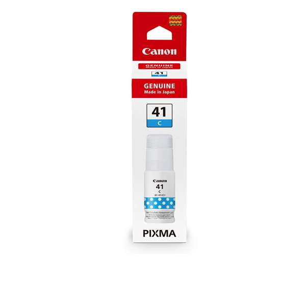 Canon GI-41C Ink Bottle, Cyan#4543C001