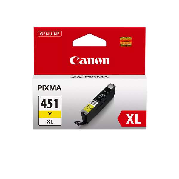 Canon CLI-451XL High Yield Yellow Ink Cartridge