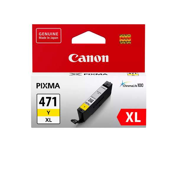Canon CLI-471XL High Yield Yellow Ink Cartridge