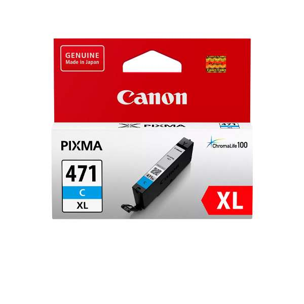 Canon CLI-471XL High Yield Cyan Ink Cartridge