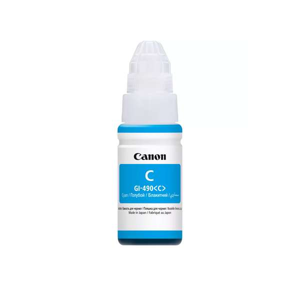 Canon GI-490 Cyan Ink Bottle
