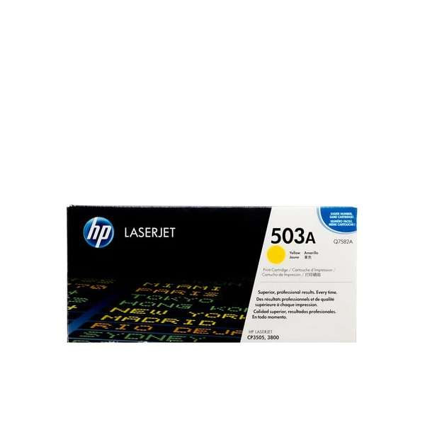 HP 503A Yellow Original LaserJet Toner Cartridge