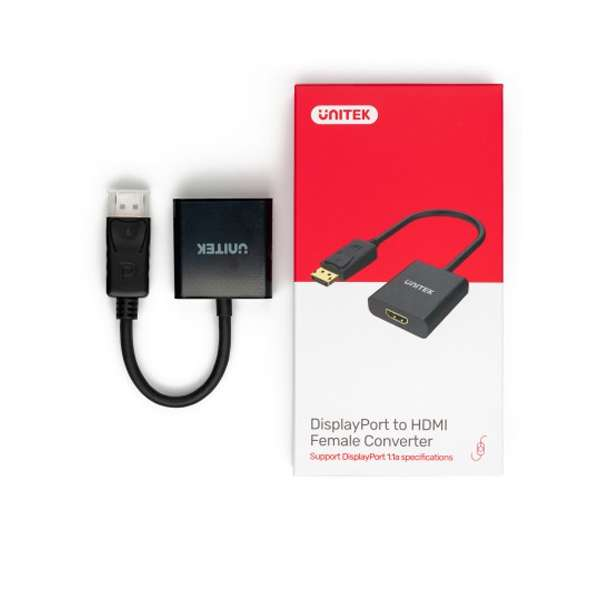 Unitek DisplayPort to HDMI Female Converter