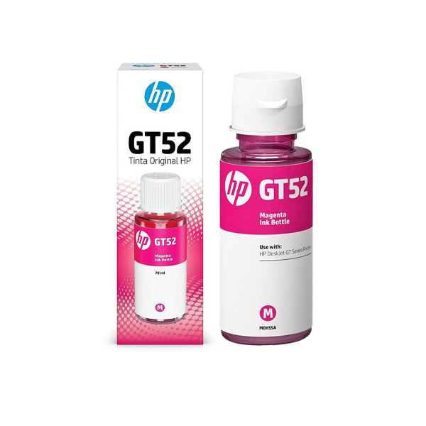HP GT52 Magenta Original Ink Bottle