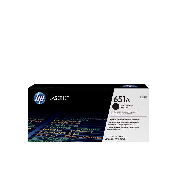 HP 651A Black Original LaserJet Toner Cartridge