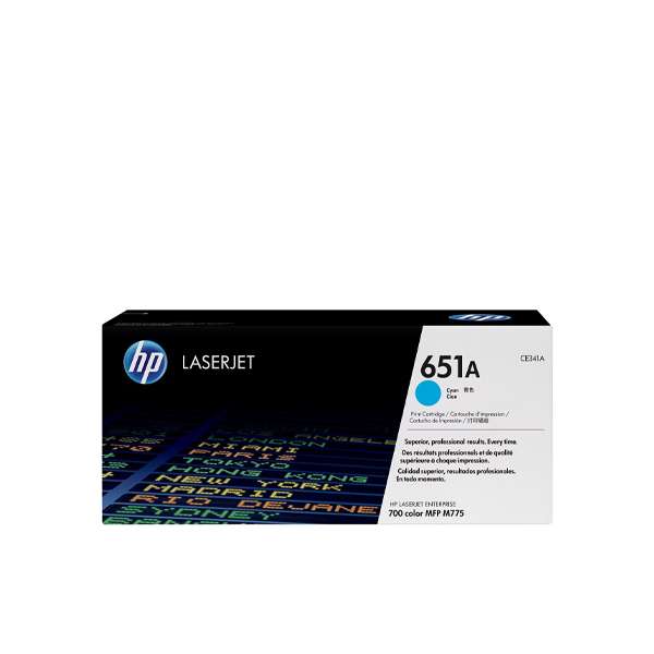 <strong>HP 651A Cyan Original LaserJet Toner Cartridge</strong>