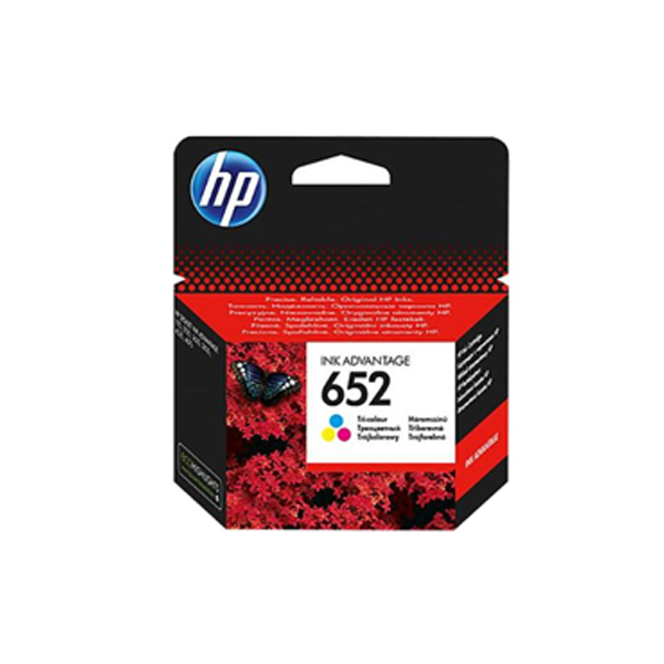 HP 652 Tri-color Original Ink Advantage Cartridge