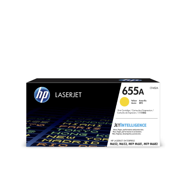 <strong>HP 655A Yellow Original LaserJet Toner Cartridge</strong>