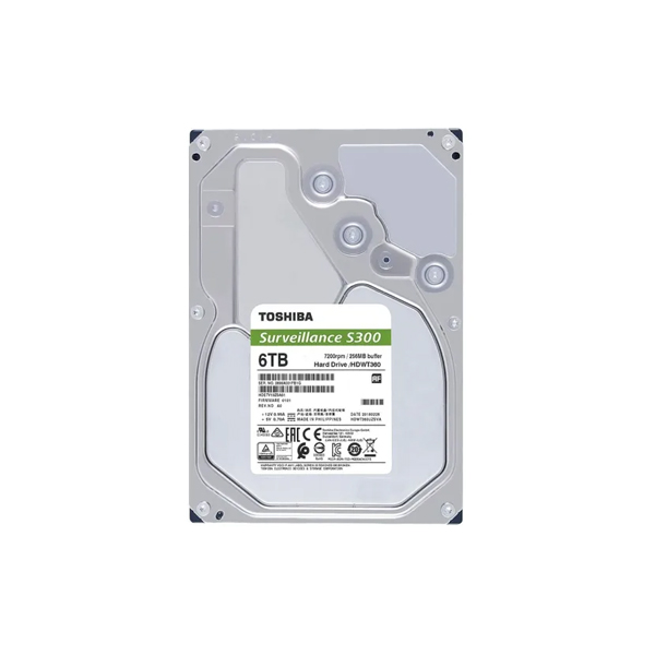Toshiba HARD DISK 6TB LOWSPIN S300 HDETV11ZSA51