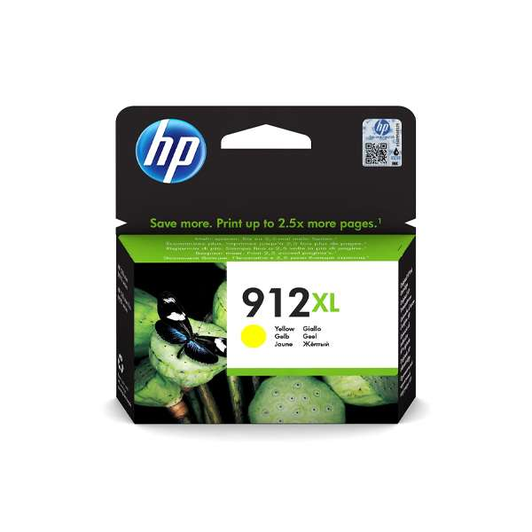 HP 912XL High Yield Yellow Original Ink Cartridge