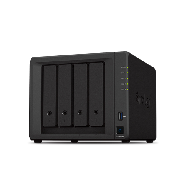 Synology 4 bay NAS DiskStation DS920+ (Diskless), 4-bay