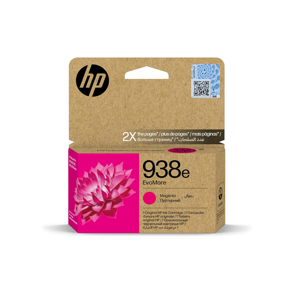 HP 938e EvoMore Magenta Original Ink Cartridge