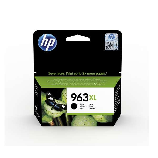 HP 963XL High Yield Black Original Ink