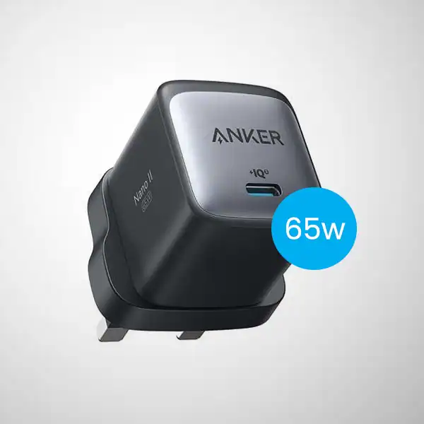 Anker Nano II 65W USB-C Charger – Black