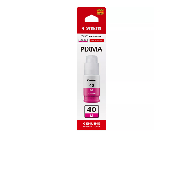 Canon GI-40 M, High Yield, Ink Bottle, Magenta