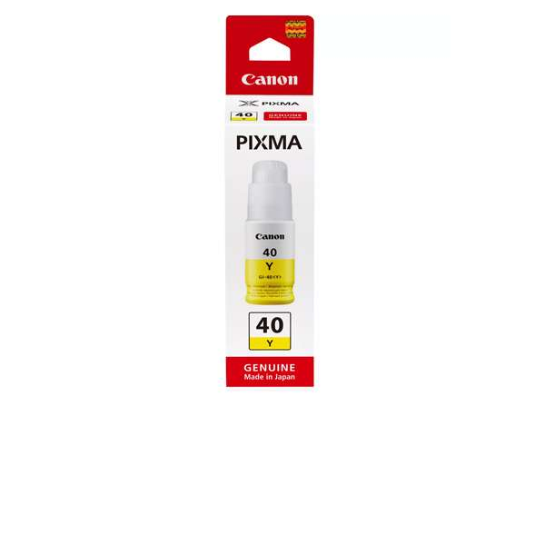 Canon GI-40 Y, High Yield, Ink Bottle, Yellow