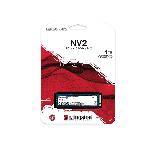 Kingston NV2 1TB M.2 2280 NVMe PCIe Internal SSD