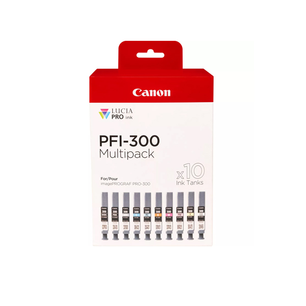 Canon PFI-300 Multipack Ink