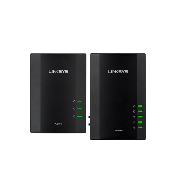 Linksys PLWK400-ME Powerline Wireless Network Extender Kit