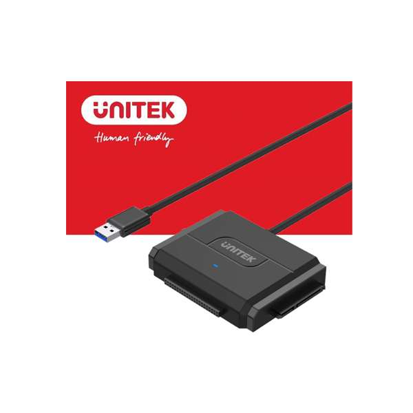 Unitek SmartLink Trinity USB 3.0 to 3 Ports SATA/ IDE HDD/ SSD Adapter