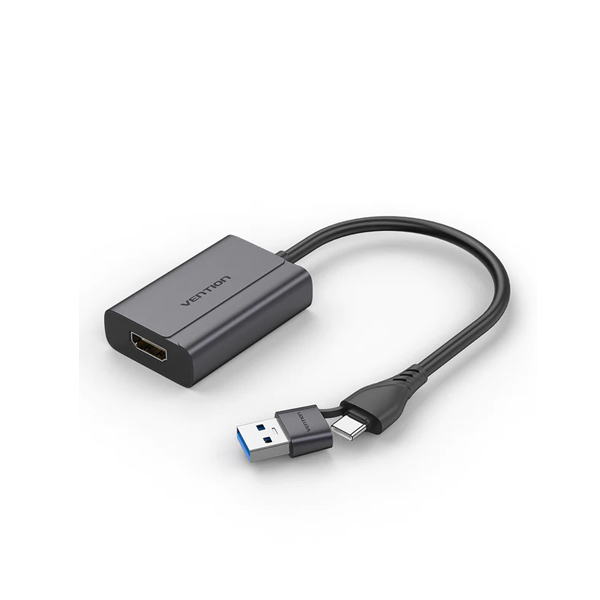Vention USB-C + USB-A to HDMI Adapter 0.15M