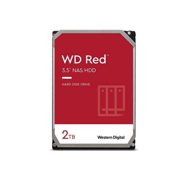 WD Red 2TB NAS Internal Hard Drive – 5400 RPM Class,