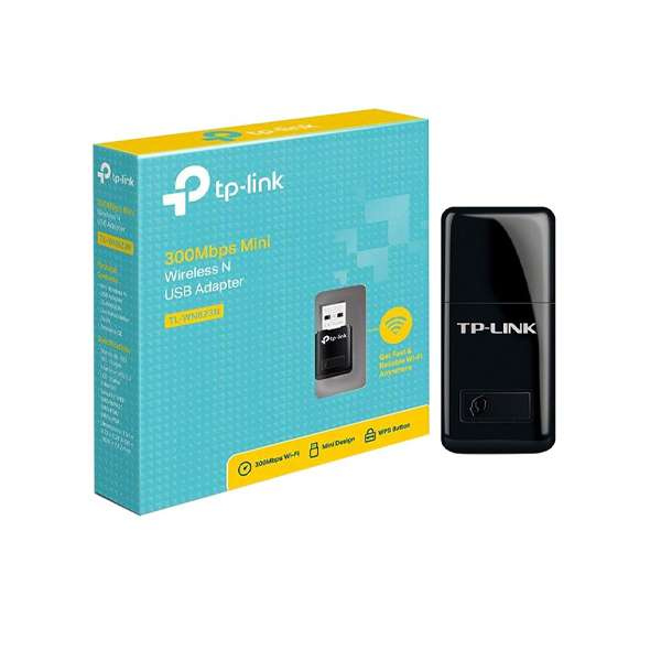 TP-Link 300Mbps Mini Wireless N USB Adapter TL-WN823N
