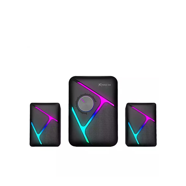 XTRIKE ME SK610 2.1 RGB Gaming Speakers – 11W