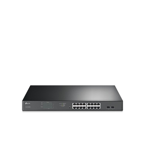 TP-Link TL-SG1218MPE 16-Port Gigabit Easy Smart PoE+ Switch with 2 SFP Slots