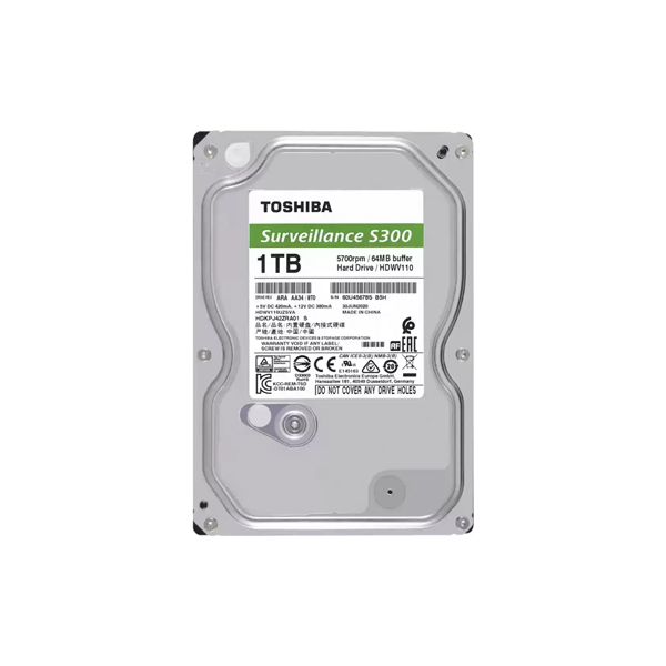 Toshiba HARD DISK 4TB LOWSPIN S300 HDEUR11ZSA51