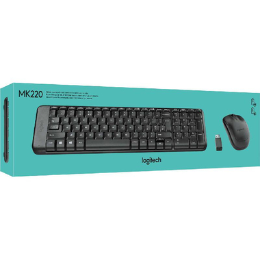 Logitech® Wireless Combo MK220 - ARA (101) - 2.4GHZ