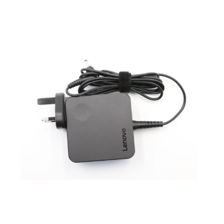 Lenovo 65W AC Adapter, Round Connector, 3-Pin, Black - 01FR155