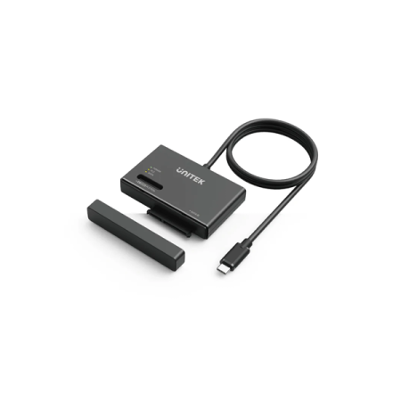 Unitek Type-C 10Gbps Adapter for M.2 SSD M.2 PCIe NVMe and 2.5”/3.5” SATA Drives